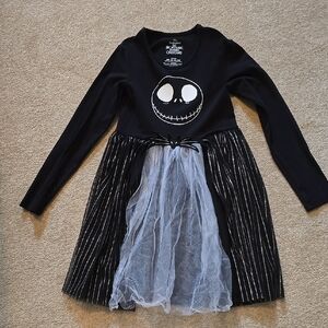 Black and White Kids Costume Dress
